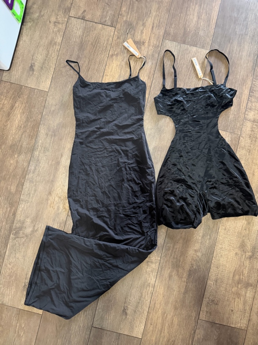 SKIMS dress and body suit set small nwt